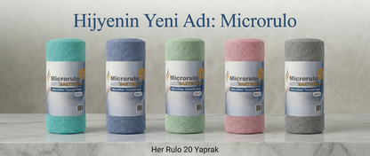 Microrulo mikrofiber rulo temizlik bezi